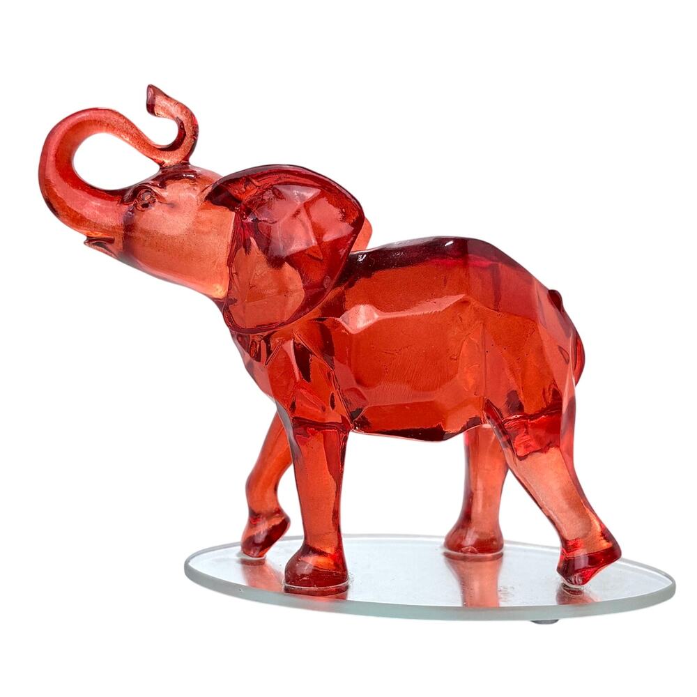 Matriarch Of The Red Diamond Rarest Gem Elephants Of The World Collection A9593